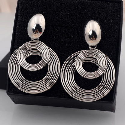 Big Round Earrings