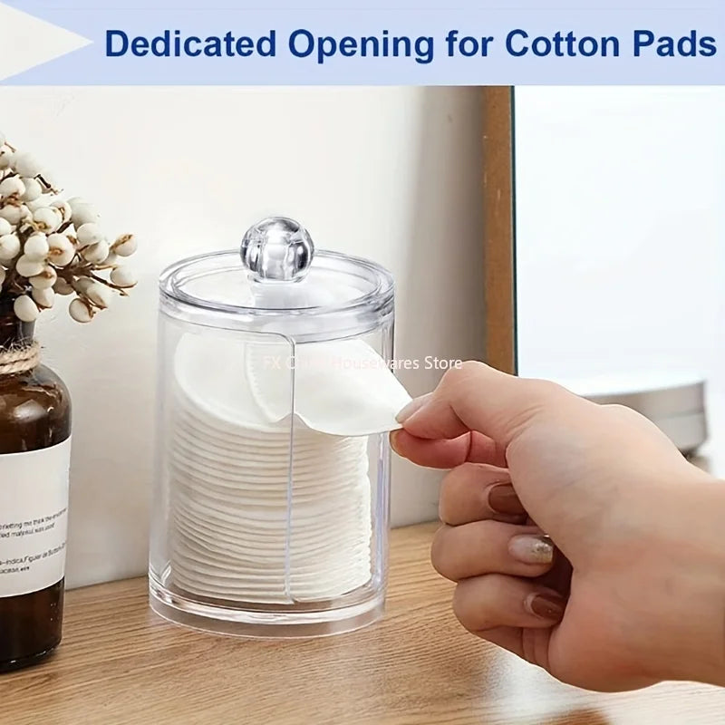 Round Clear Acrylic Makeup Organizer