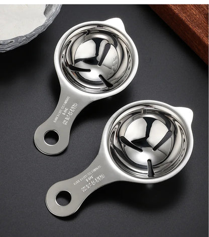 1Pc Stainless Steel Egg Yolk Separator