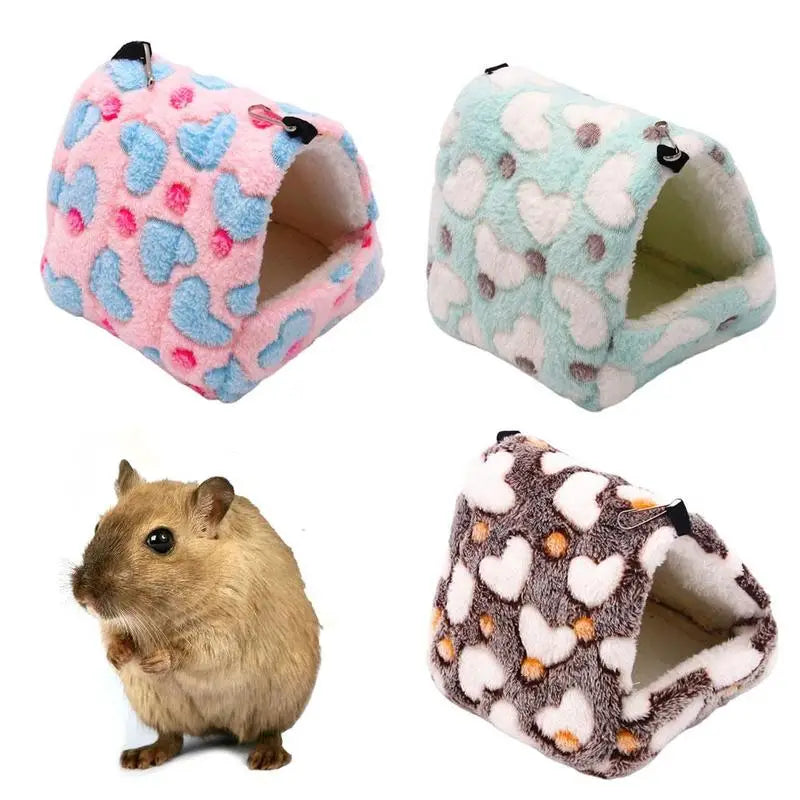Plush Hanging Small Pet Nest & Cozy Cave Bed