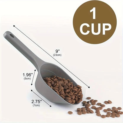 Large Capacity Pet Food Scoop