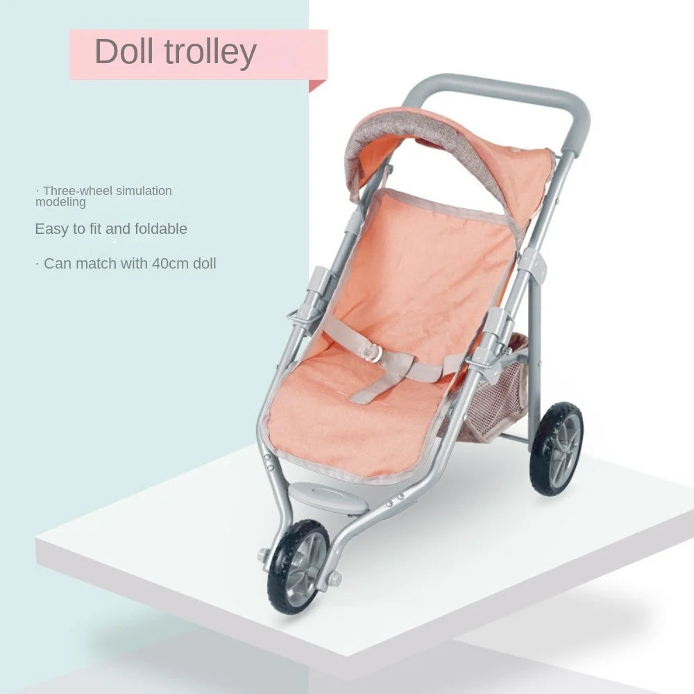 Baby Stroller Dolls Pretend Play