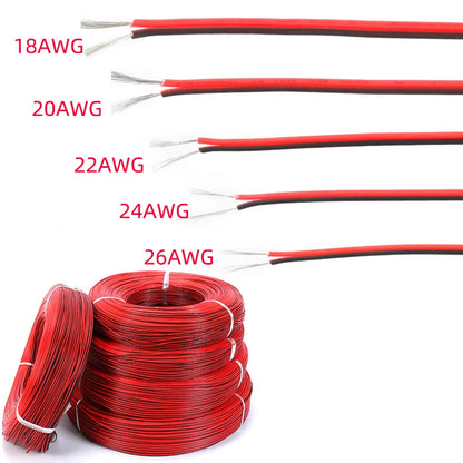 2-Pin Tinned Copper PVC Extension Wire