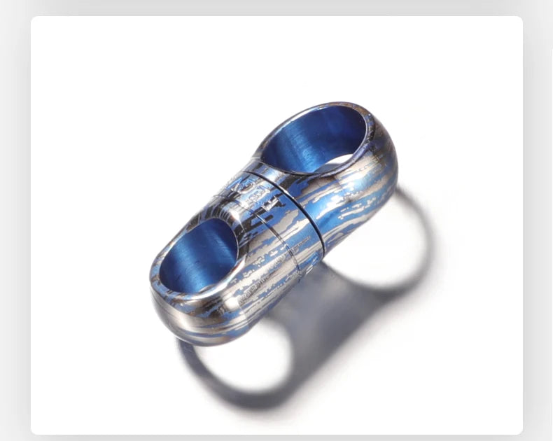 360° Rotating Titanium Keychain Clip