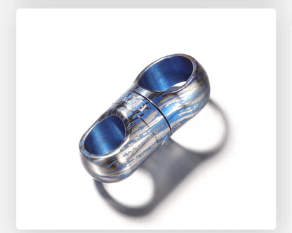 360° Rotating Titanium Keychain Clip