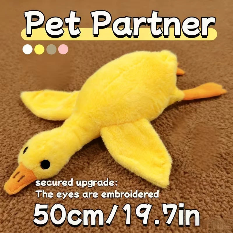Soft Colorful Duck Plush Pet Toy