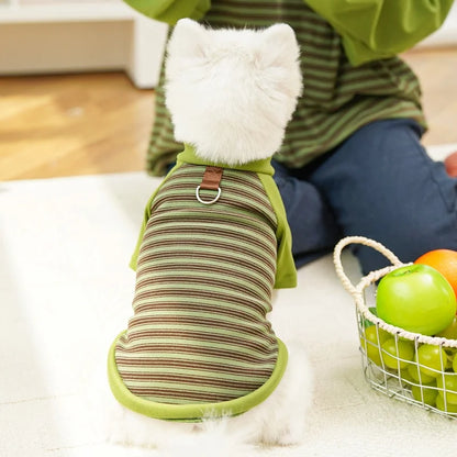 Striped Pet Pullover Shirt