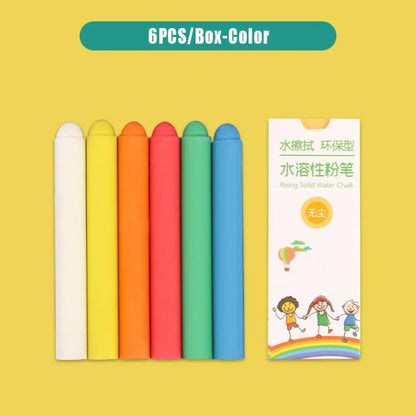 Dust-Free Water-Soluble Colored Chalk Set