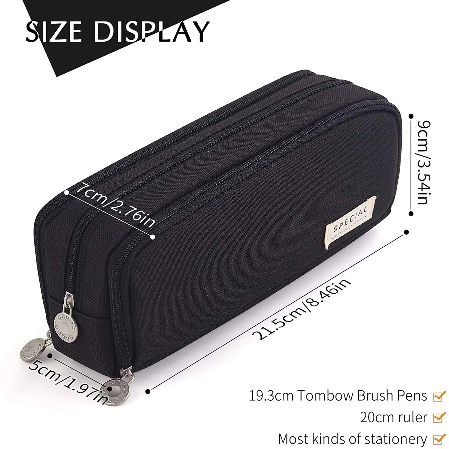 Kawaii Large Capacity Pencil Case