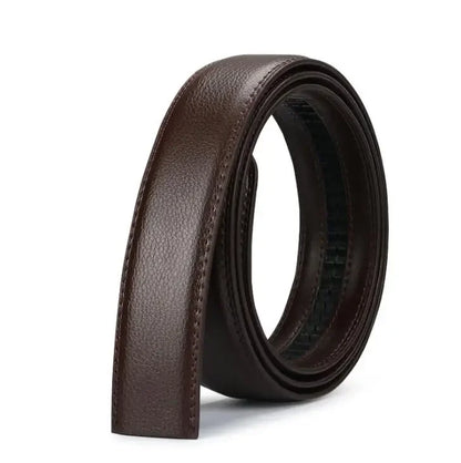 Men’s No-Buckle Cowskin Belt