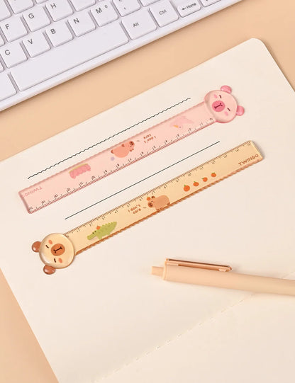Kawaii Capybara Ruler