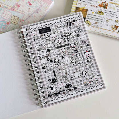 Kawaii K-Pop Sticker Book – 32 Decorative Sheets