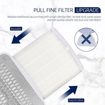 Professional Nail Dust Collector
