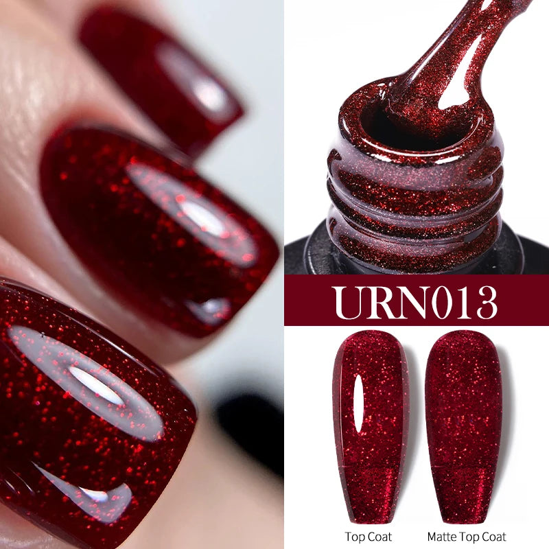 UR SUGAR 7.5ml Glitter Nude Gel Nail Polish