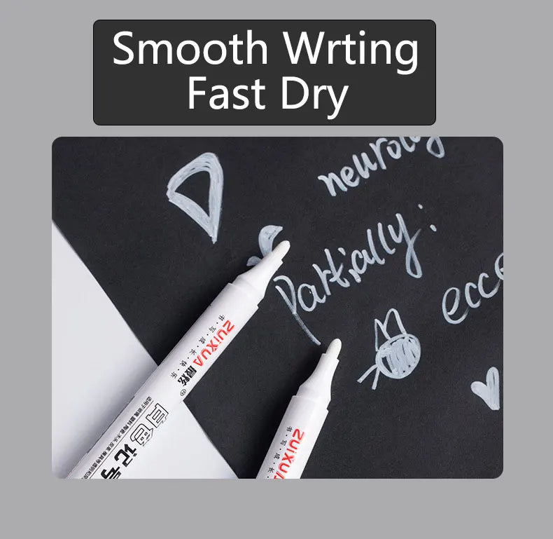White Oil-Based Marker Pen