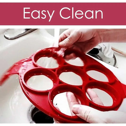 7 Hole Silicone Egg Pancake Mold