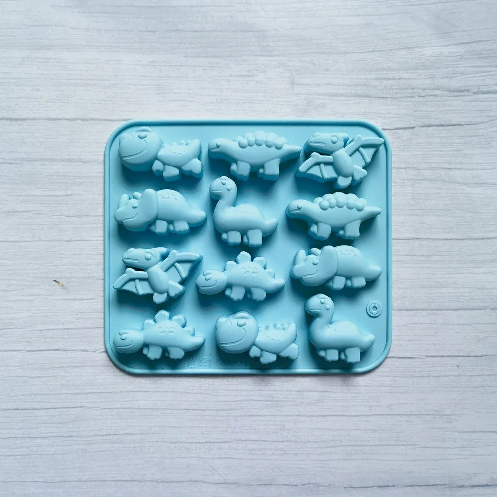 3D Dinosaur Silicone Baking Mold Tray