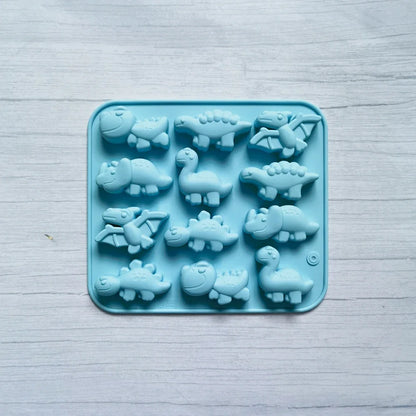 3D Dinosaur Silicone Baking Mold Tray