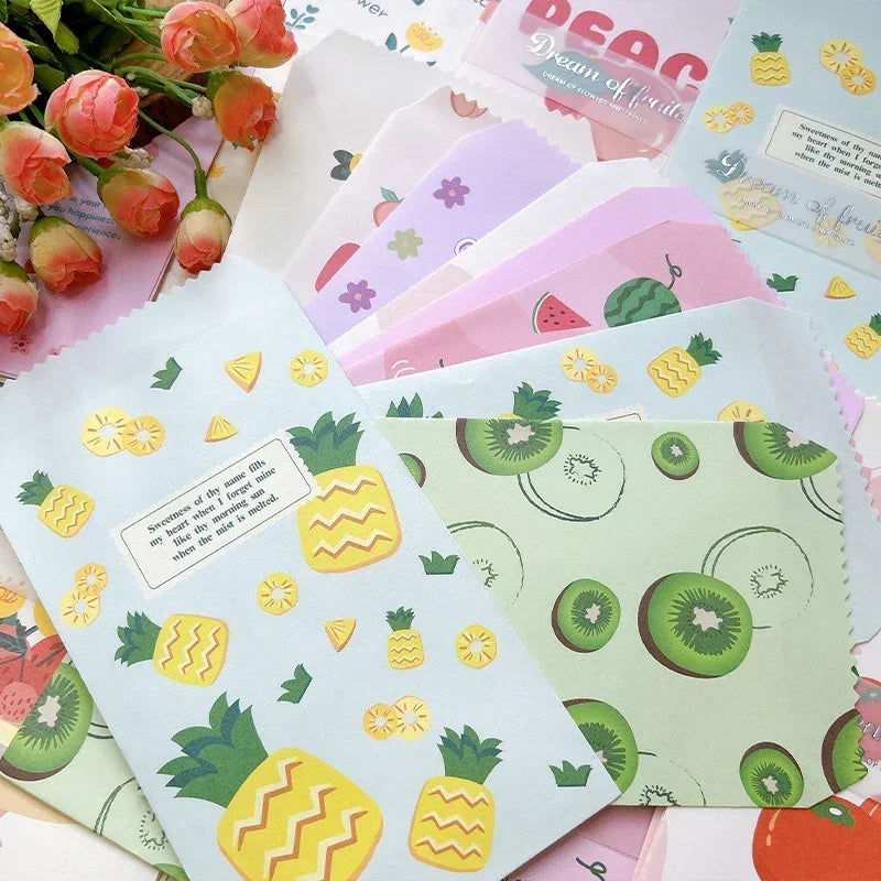 Cute Pattern Paper Envelope Set