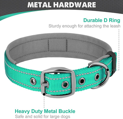 Reflective Padded Dog Collar