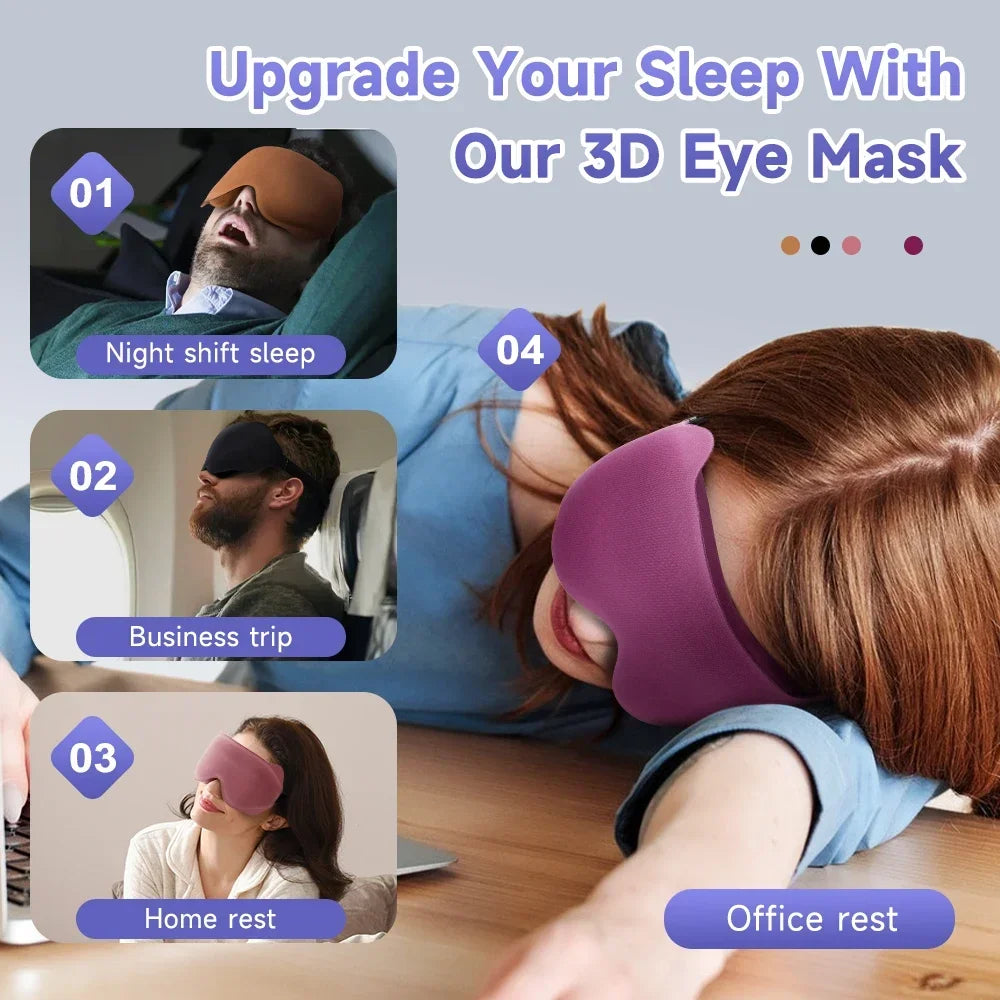 3D Memory Foam Sleep Mask