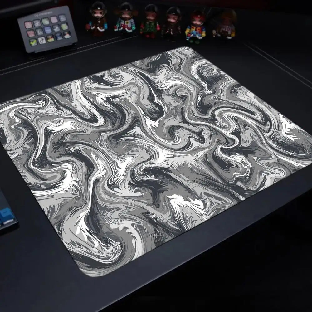 Fluid Pattern Desk Mouse Pad