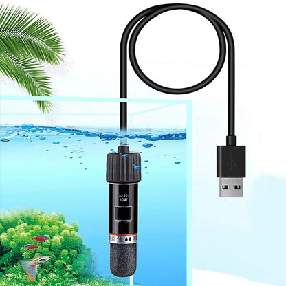 USB Mini Aquarium Heater 10W 26°C Constant Temperature