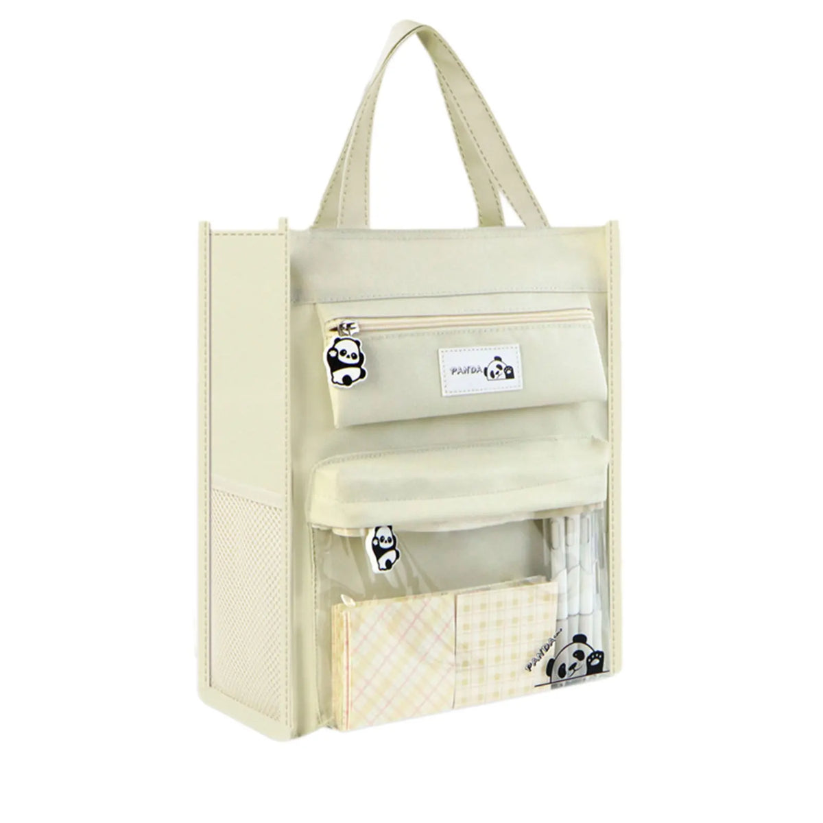 Portable Student Document & Book Tote Bag