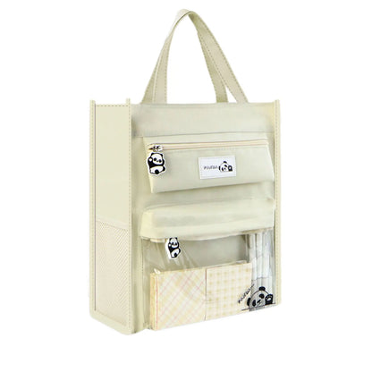 Portable Student Document & Book Tote Bag