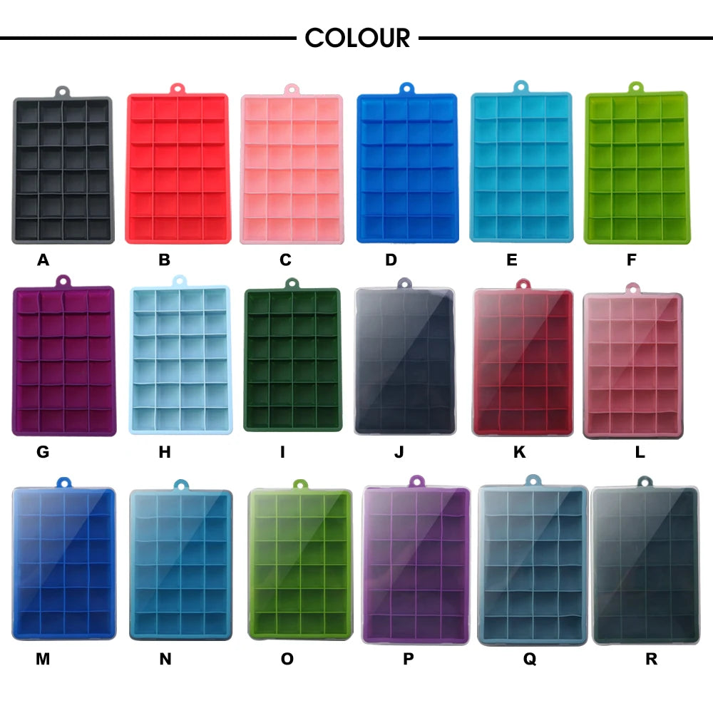 24-Cube Silicone Ice Tray