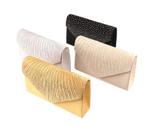 Shimmer Envelope Evening Clutch