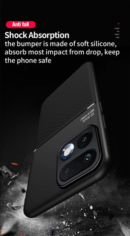 Magnetic PU Leather Shockproof Phone Case