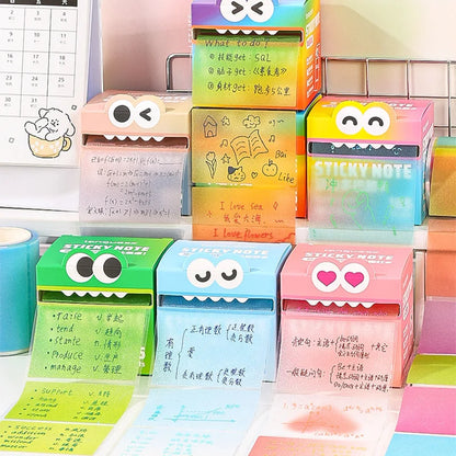 Transparent Pull-Out Sticky Notes Roll