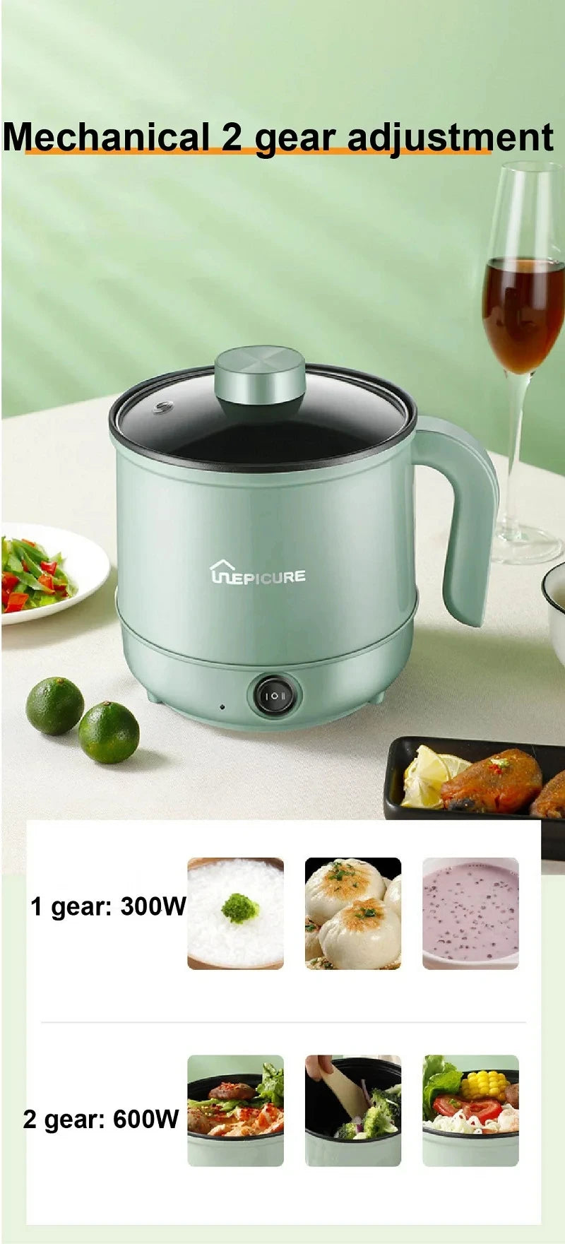 Electric Multi Cooking Pot