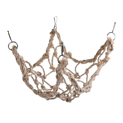 Bird Climbing Rope Net & Wooden Ladder Toy Set