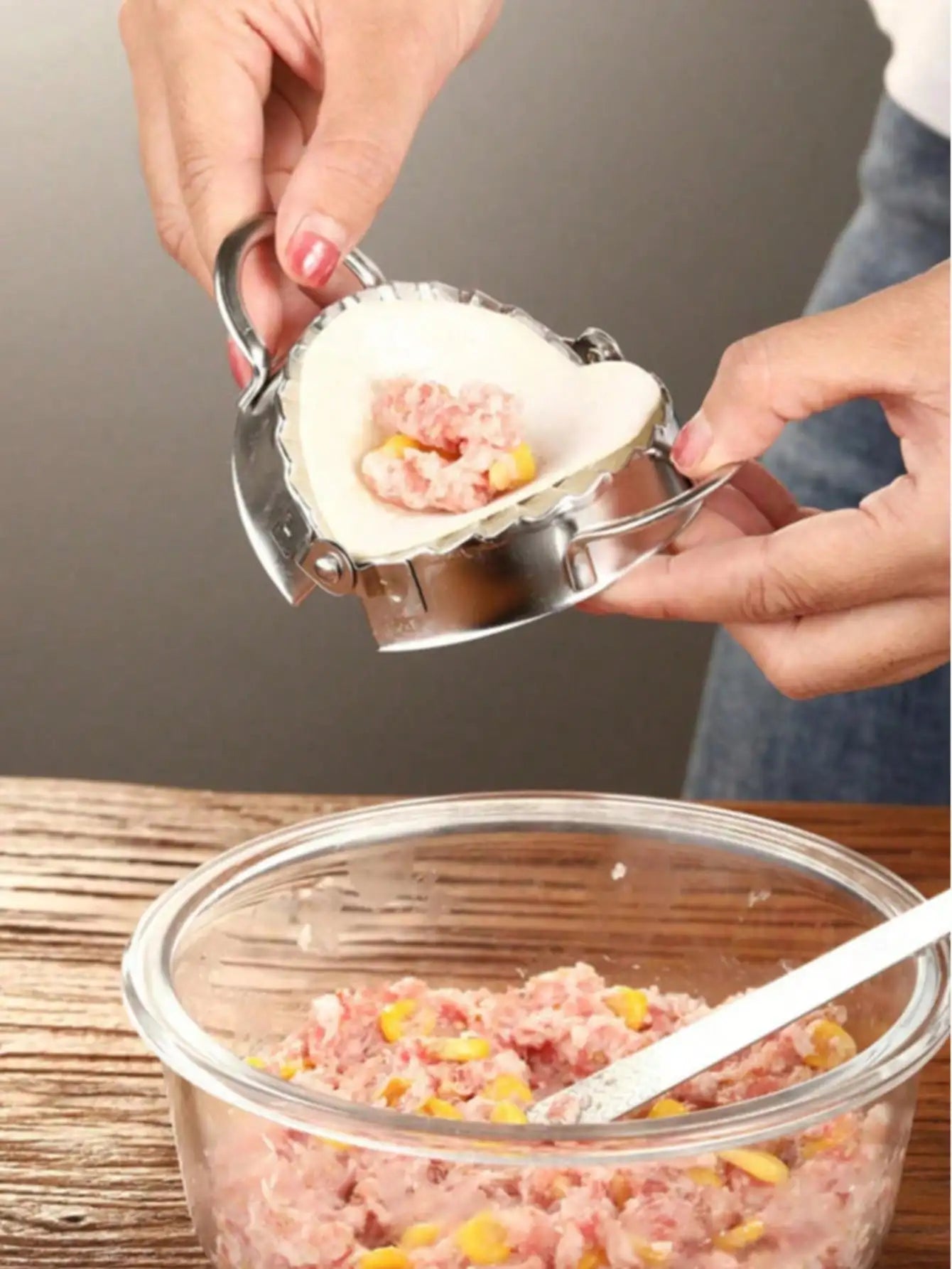 Stainless Steel Dumpling Maker Set