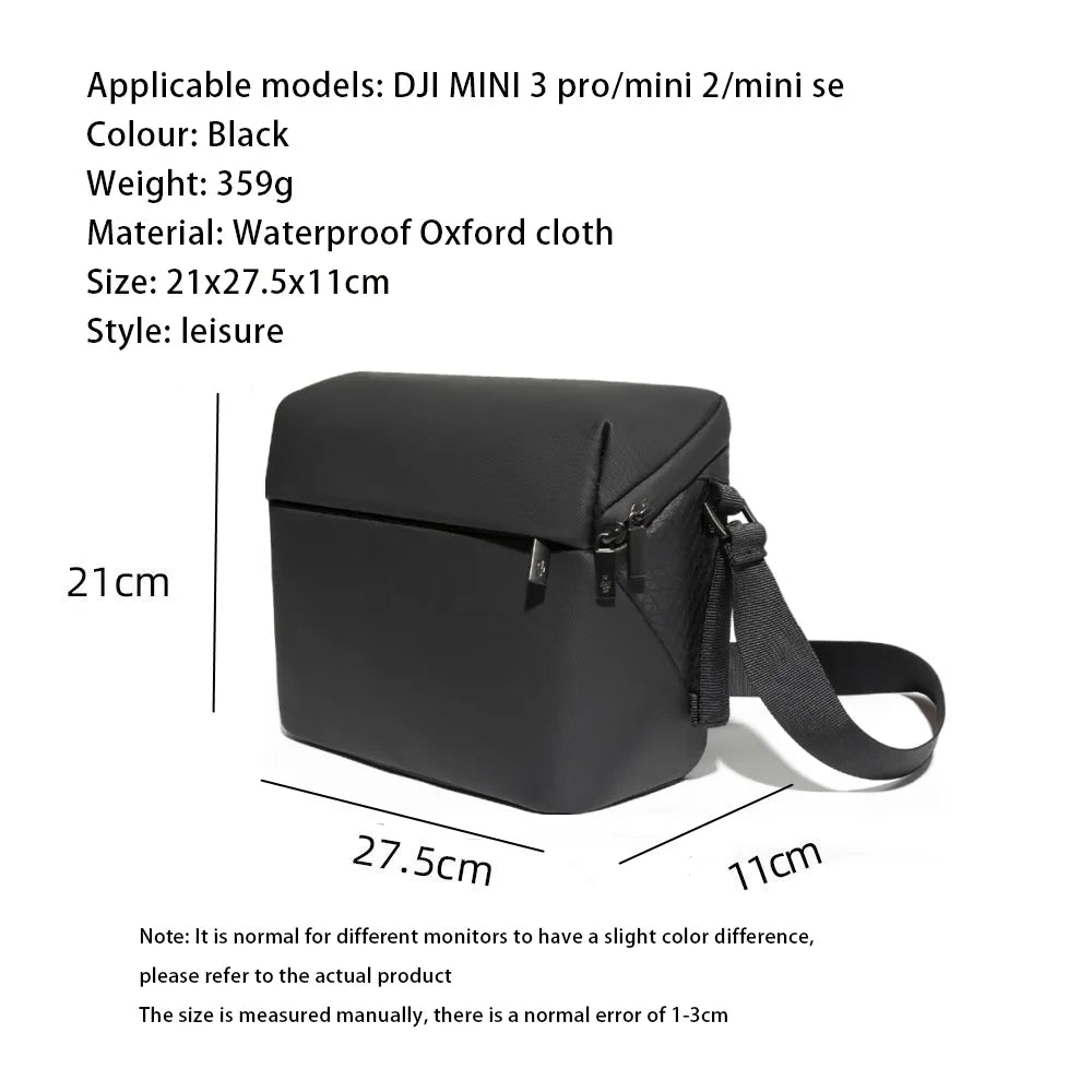 Shoulder Bag Storage Travel Backpack for DJI Mini 2/AIR 2S/Mini 3/Mini 3/4 Pro Drone Bag