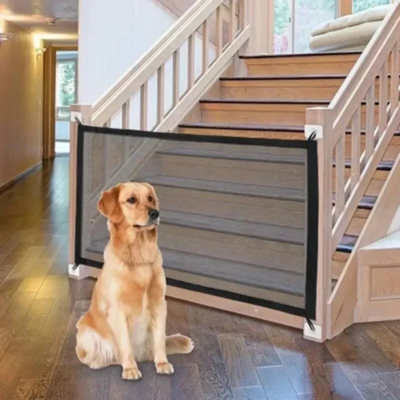 Portable Nylon Mesh Pet Safety Gate