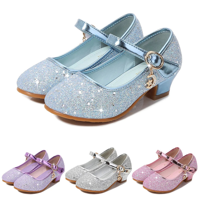Girl High Heels Princess Shoes