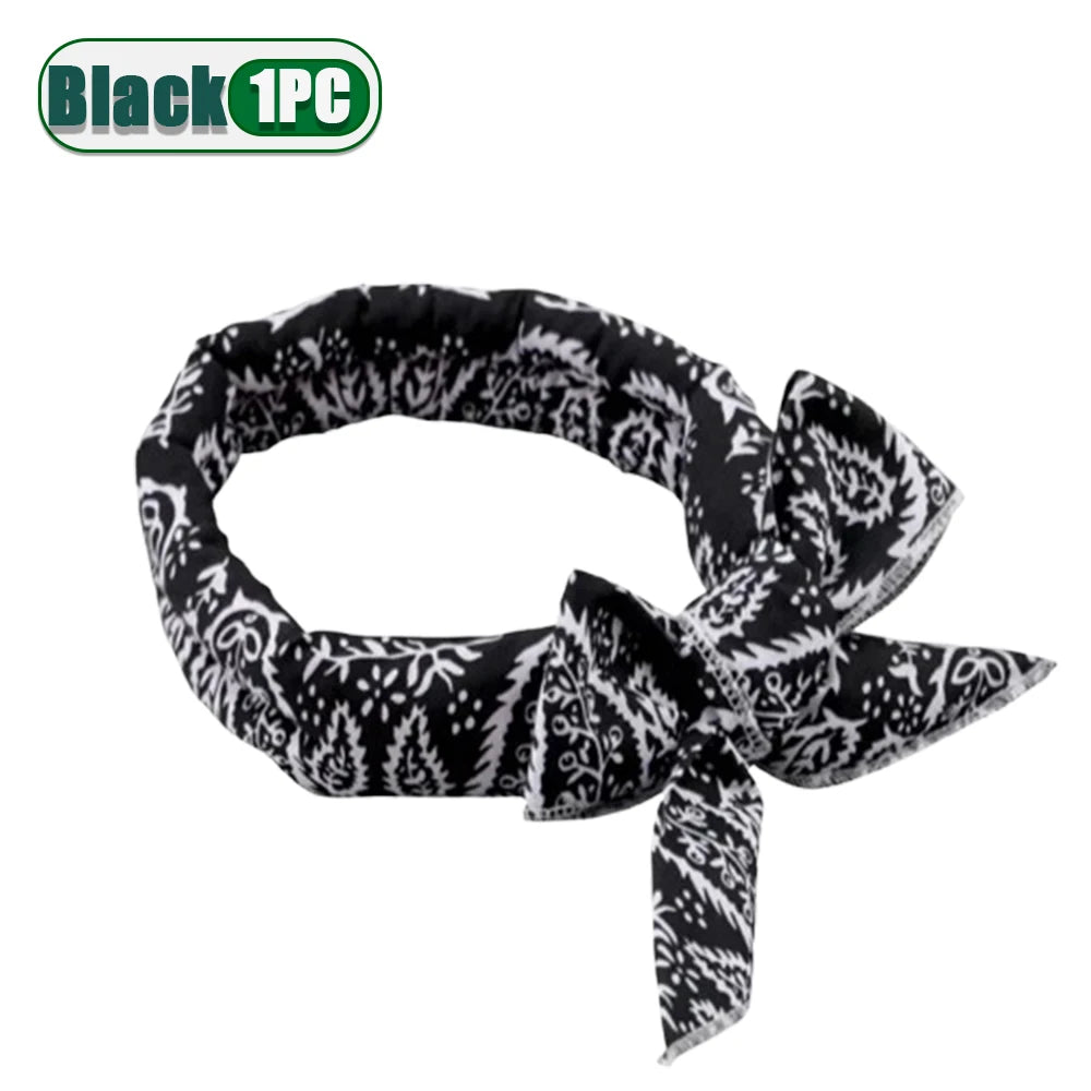 Pet Cooling Ice Scarf – Reusable Summer Neck Wrap for Dogs & Cats