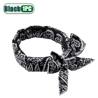 Pet Cooling Ice Scarf – Reusable Summer Neck Wrap for Dogs & Cats