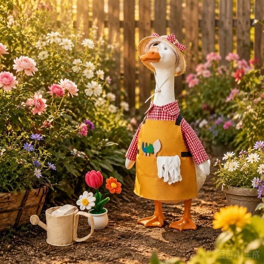 Garden Porch Goose Gardener Costume Set