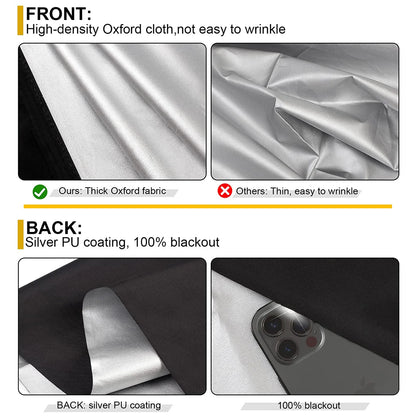 Removable Blackout Window Cover