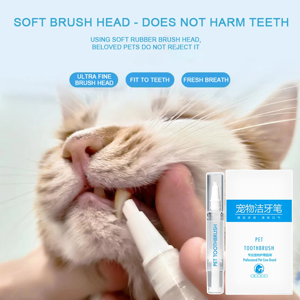 Pet Teeth Cleaning Pen for Dogs & Cats