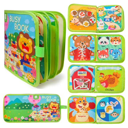 Felt Busy Book for Toddlers