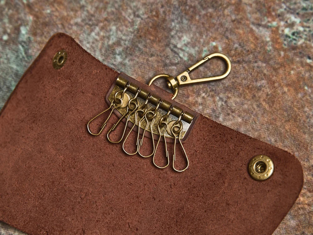 Leather Cowhide Key Case