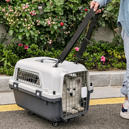 33” Airline-Approved Large Dog Travel Crate