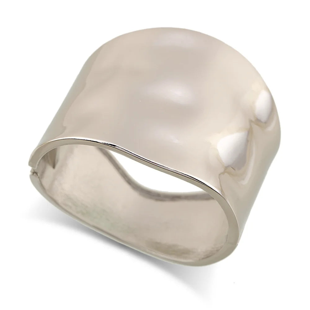 Punk Asymmetric Wide Bangle Bracelet