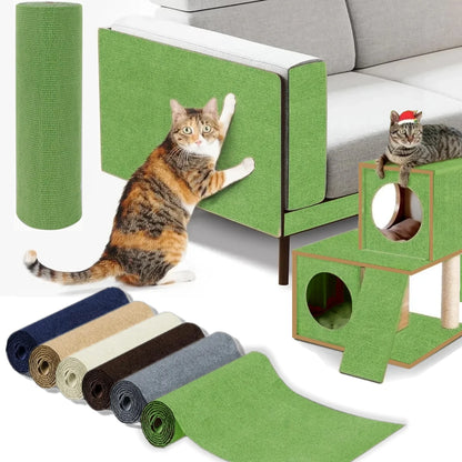 Self-Adhesive Cat Scratcher Sofa Protector Mat