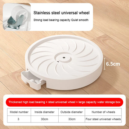 Heavy-Duty Plant Caddy with Hidden Wheels